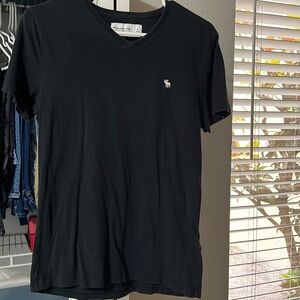 Men’s Abercrombie and Fitch size small black V-neck